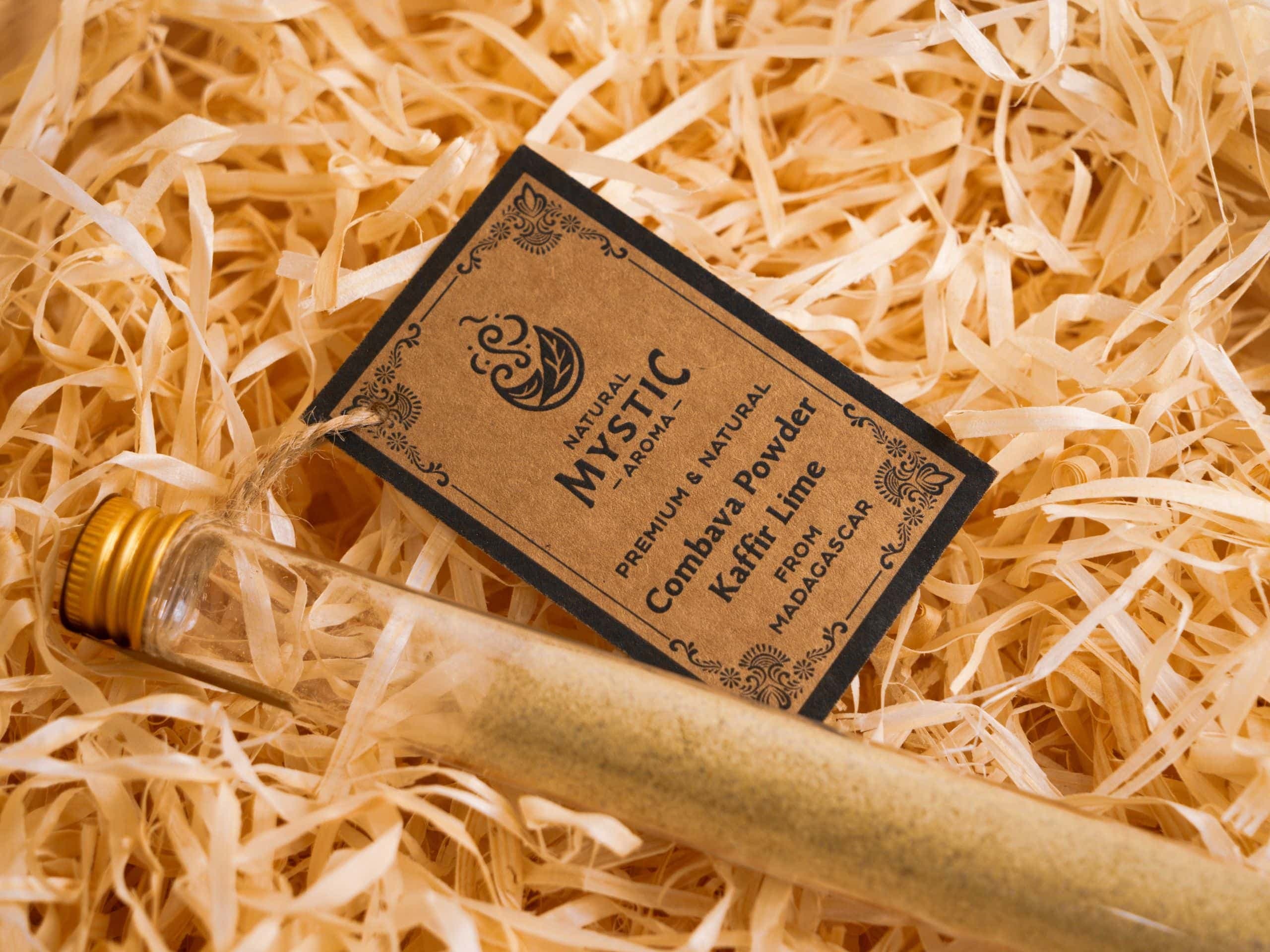 Combava Powder – Kaffir Lime – Madagascar – 20 g (Glass Tube)