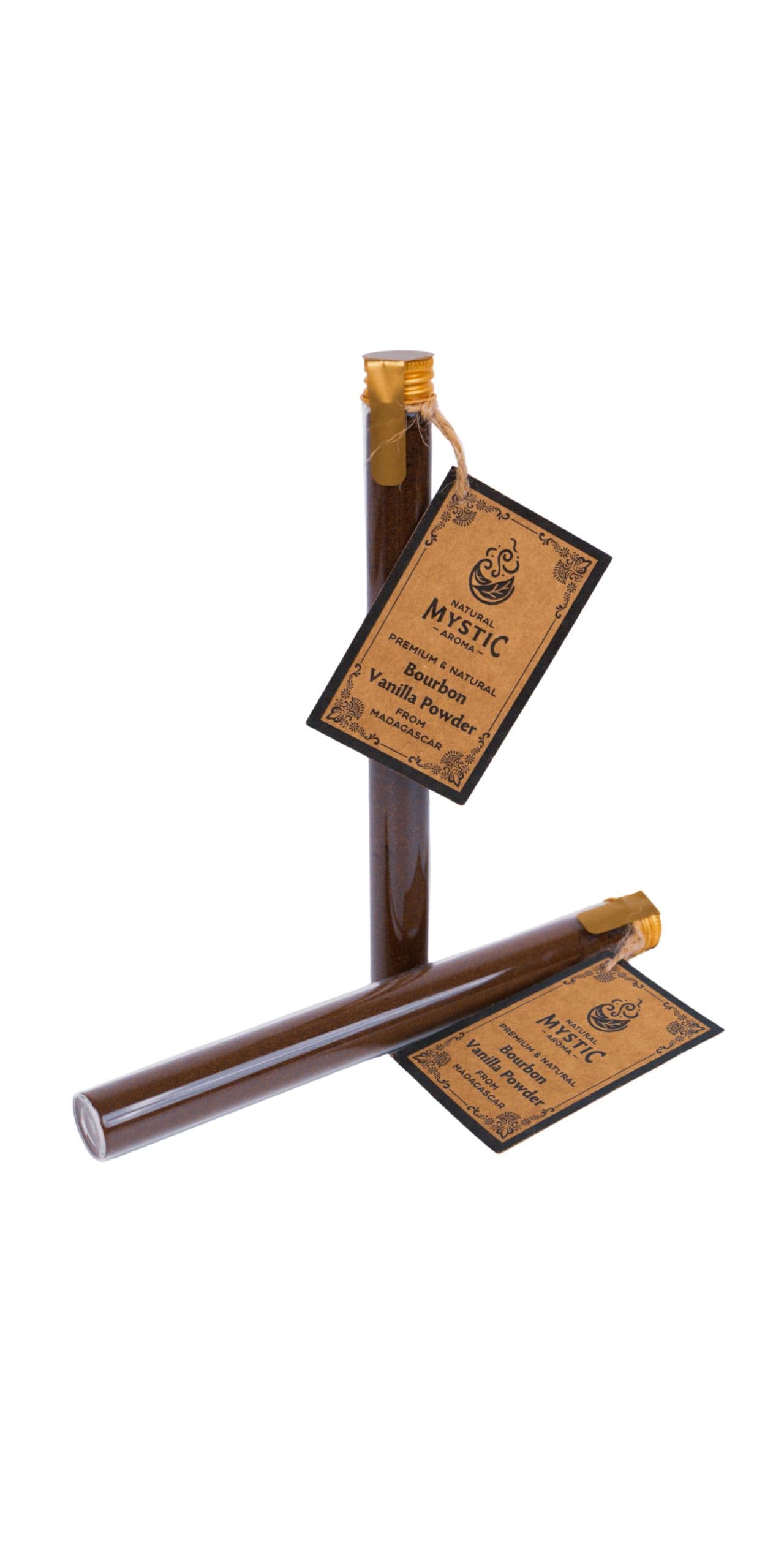 Bourbon Vanilla Powder – Madagascar – 20 g (Premium Ground Vanilla in Glass Tube) view 3