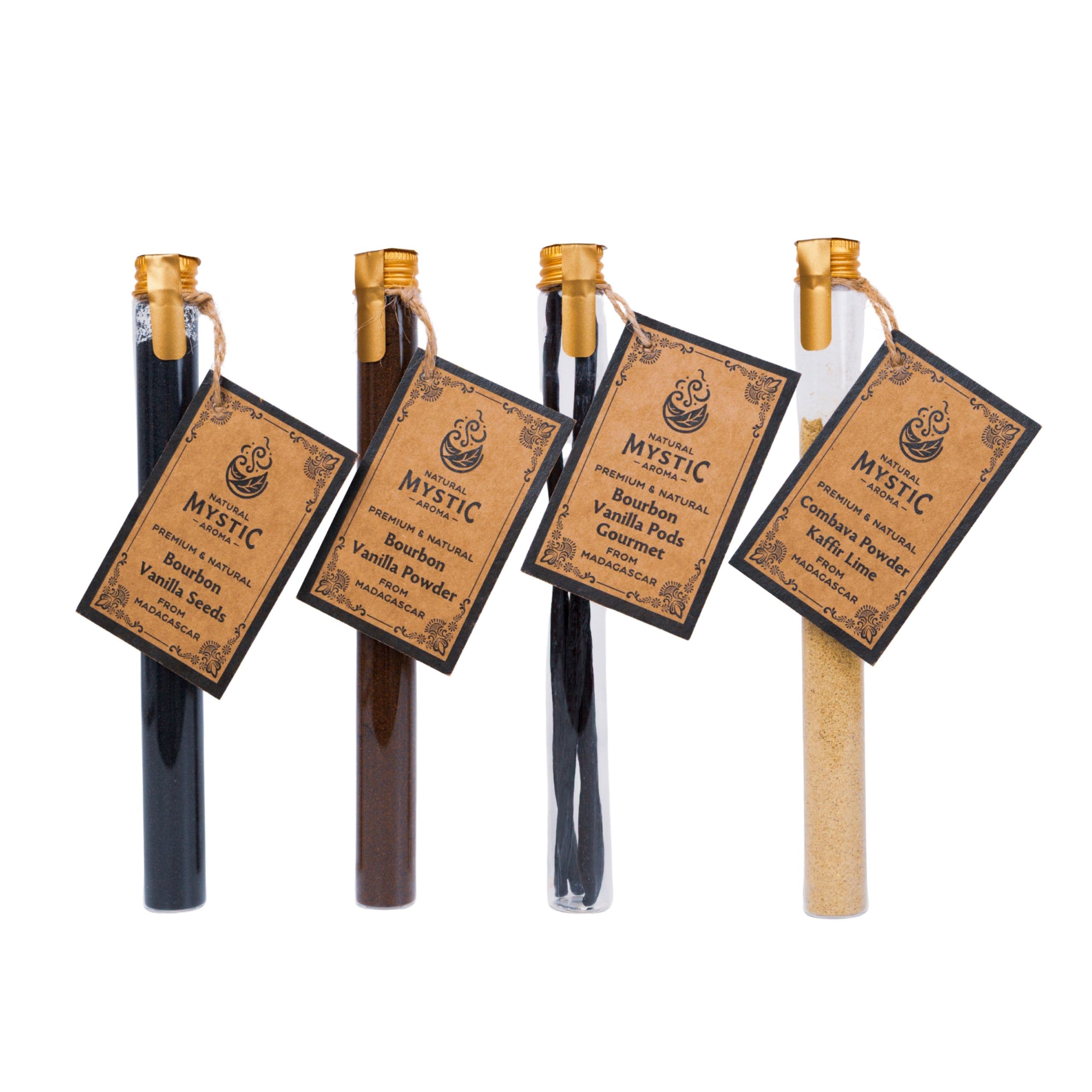 ESSENCE of Madagascar – Premium Bourbon Vanilla Collection in Glass Tubes view 3