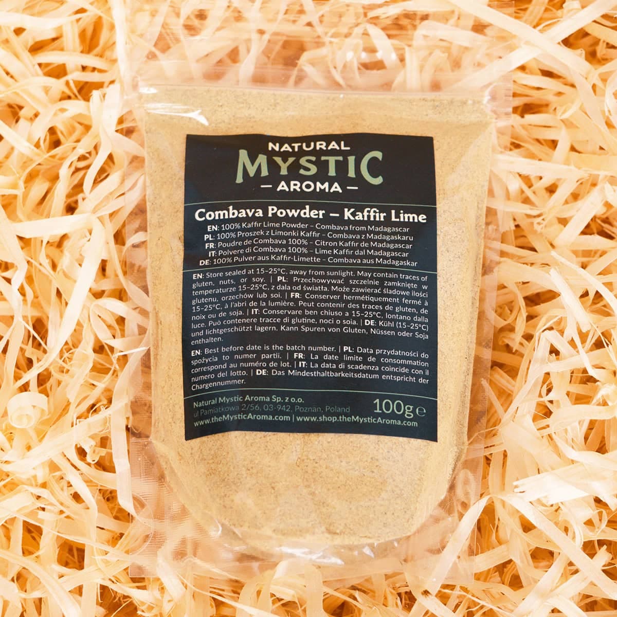Proszek Combava (kaffir lime) z Madagaskaru - 100 g